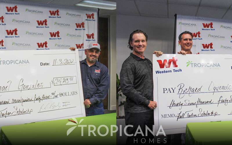  Tropicana Properties Awards Two Full Scholarships to Residents / Commits to Provide Four Additional Scholarships in 2023