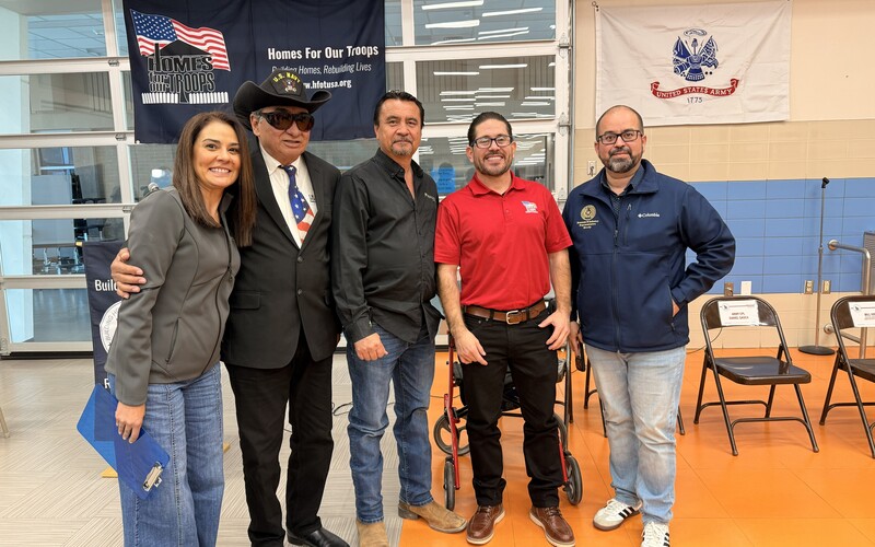 Tropicana Homes Joins Homes For Our Troops Meet & Greet for SSG Pascual Delgado